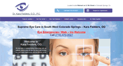 Desktop Screenshot of cospringseyecare.com